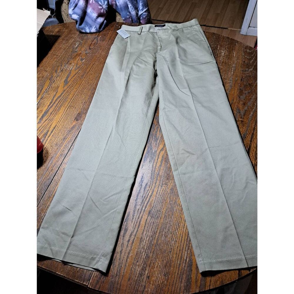 New 32x34 Dockers D3 Brown Dark Tan Signature Khaki Cotton Pants NWT